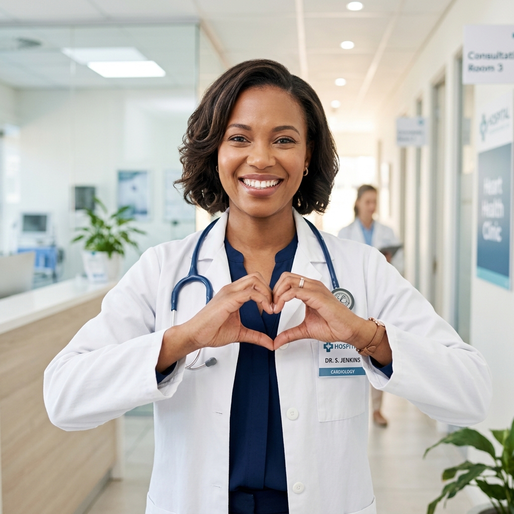 Physician providing care